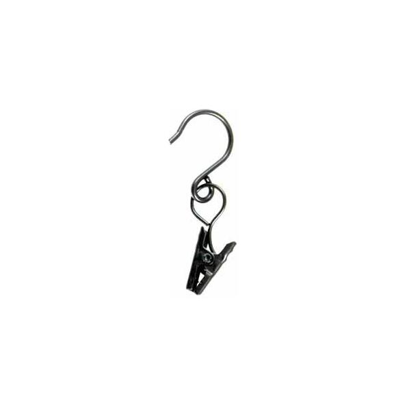 ALLIGATOR CLIPS SM/BLACK - Hardware Fabric  - Ft Worth