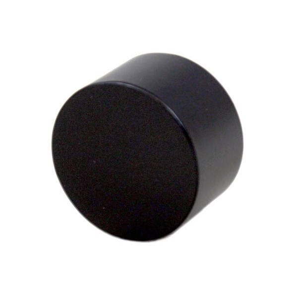 Finial End Cap 1/Black - Hardware Fabric  - Carrollton