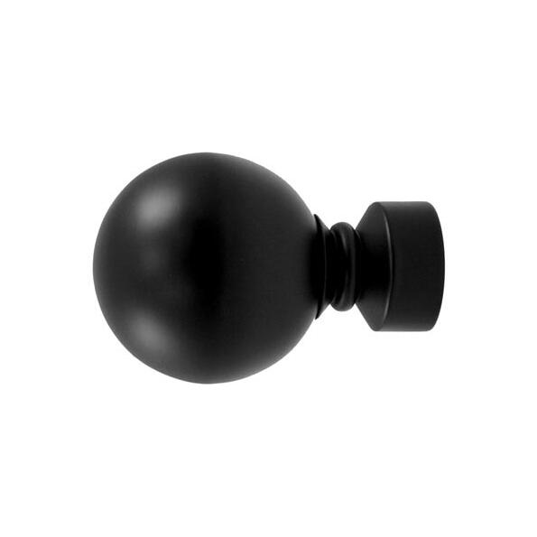 FINIAL BALL 1/BLACK - Hardware Fabric  - Dallas