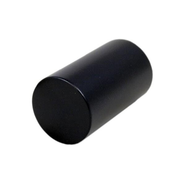 Finial Cylinder 1/Black - Hardware Fabric  - Carrollton