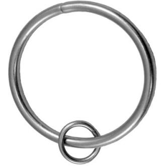 RINGS DOUBLE 7PK 1/NICKEL - Hardware Fabric  - Dallas