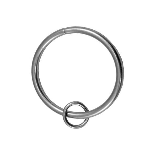 Rings Double 7Pk 1/Nickel - Hardware Fabric  - Dallas