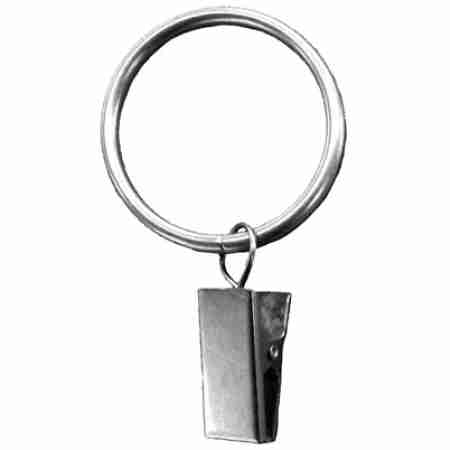 Rings Clip 7Pk 1/Nickel - Hardware Fabric  - Near Me
