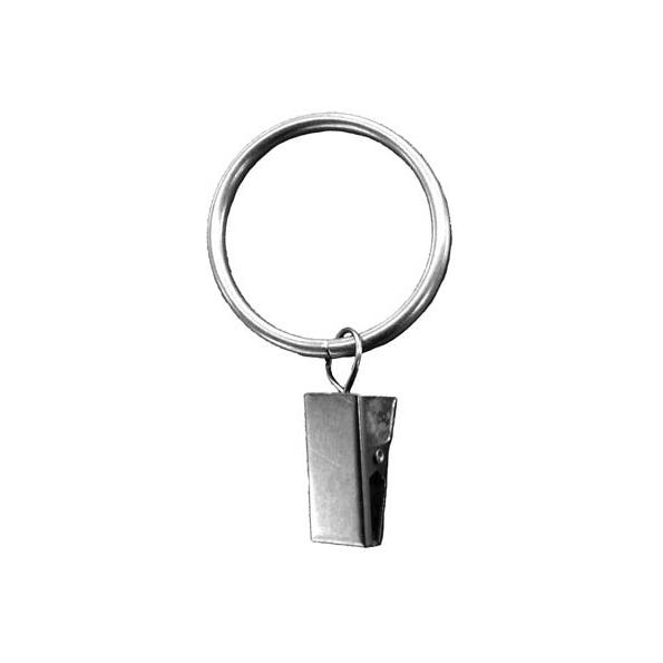 Rings Clip 7Pk 1/Nickel - Hardware Fabric  - Near Me