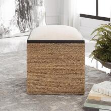 Island-Accent Stool & Ottoman