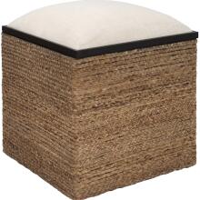 Island-Accent Stool & Ottoman