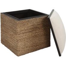 Island-Accent Stool & Ottoman