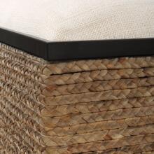 Island-Accent Stool & Ottoman