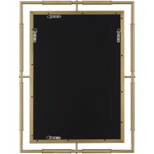 It’s All Connected-Rectangle Brass Mirror