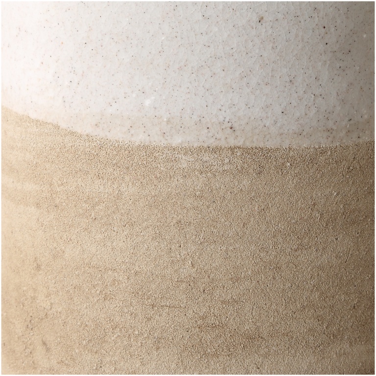 Ivory Sands Ceramic Vases