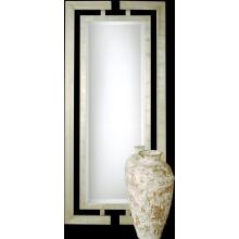 Jamal-Large Metal Modern Silver Mirrors