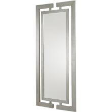 Jamal-Large Metal Modern Silver Mirrors