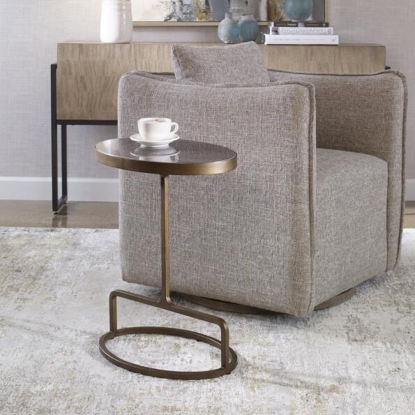 Uttermost Jessenia Stone Accent Table
