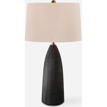 Jett-Black Table Lamp