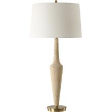 Juliet-Travertine Table Lamp