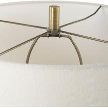 Juliet-Travertine Table Lamp
