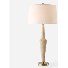 Juliet-Travertine Table Lamp