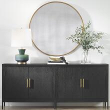Junius Round-Round Gold Mirrors