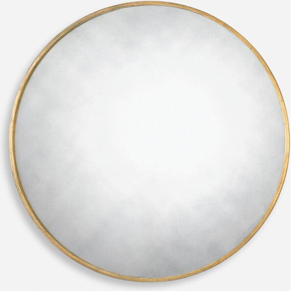 Junius Round-Round Gold Mirrors