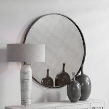 Junius-Industrial Round Mirror
