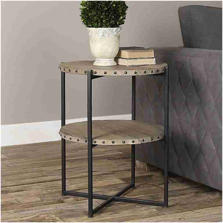 Uttermost Kamau Round Accent Table