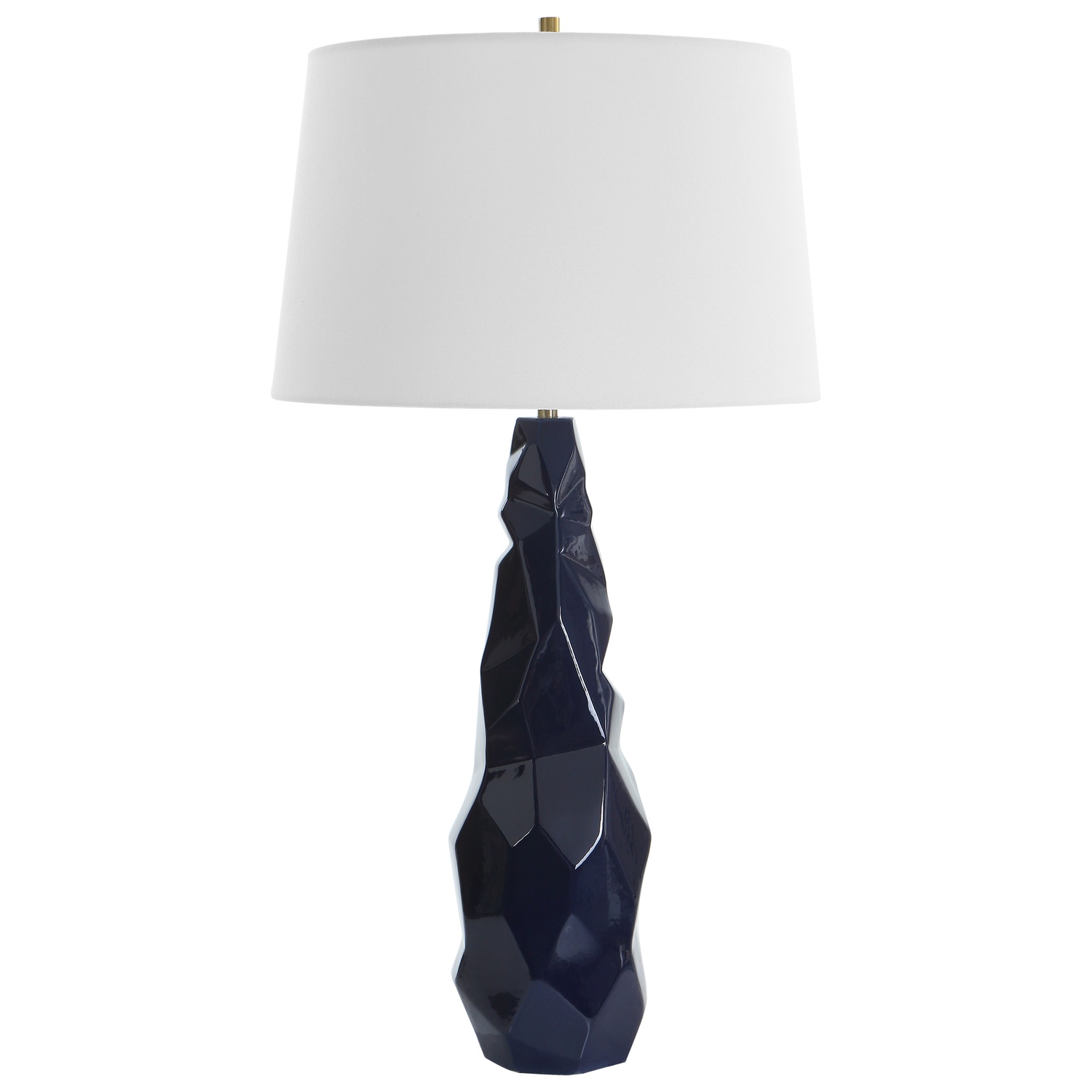 Kavos-Geometric Blue Table Lamp