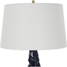 Kavos-Geometric Blue Table Lamp