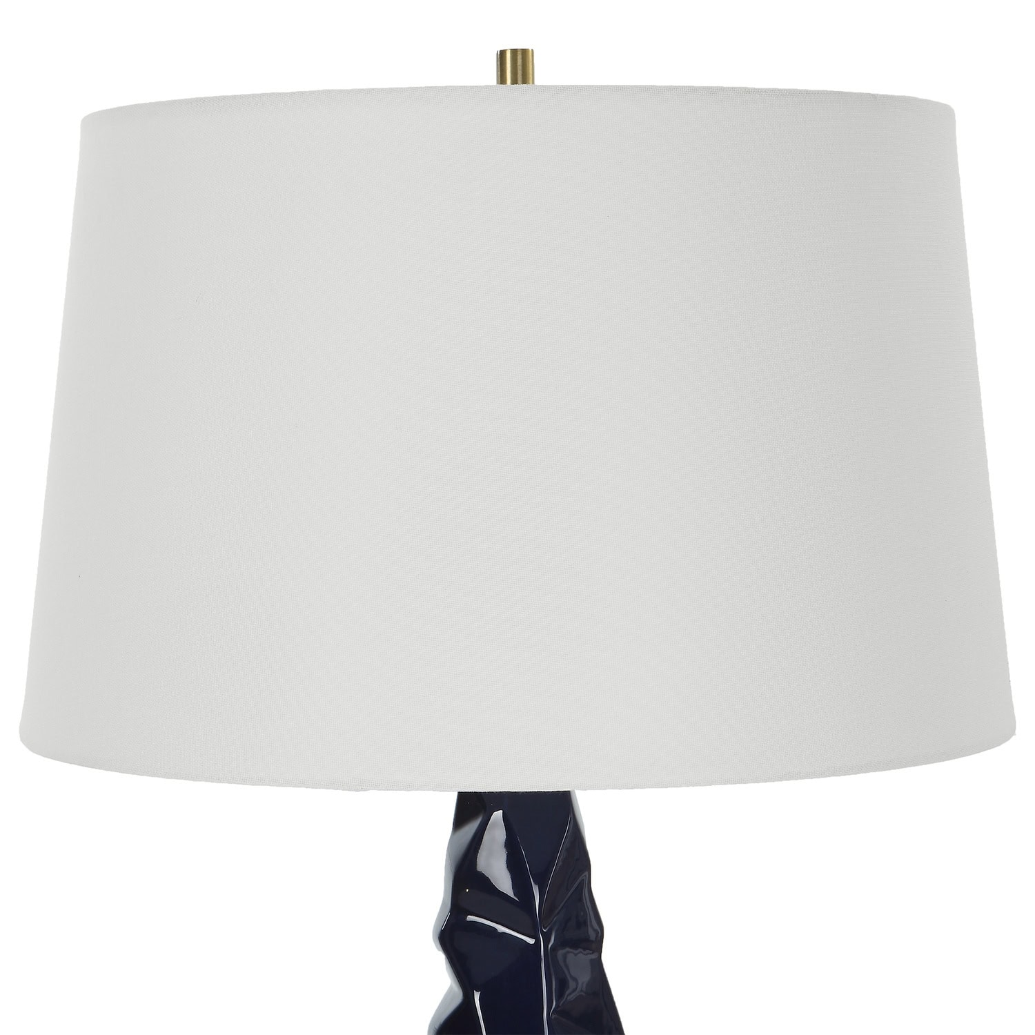 Kavos-Geometric Blue Table Lamp