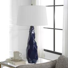 Kavos-Geometric Blue Table Lamp