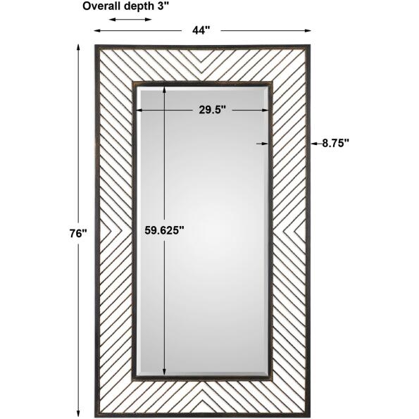 Karel Chevron Mirror