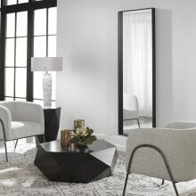 Kahn-Oversized Black Rectangular Mirror