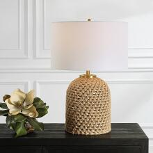 Kendari-Rope & Rattan Table Lamp