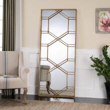 Kennis-Gold Leaf Leaner Mirrors