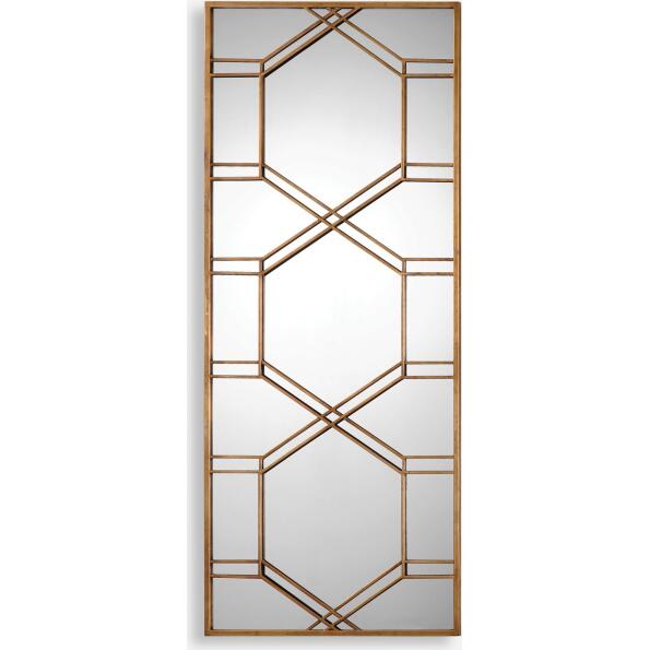 Kennis-Gold Leaf Leaner Mirrors