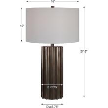Khalio-Khalio Gun Metal Table Lamp