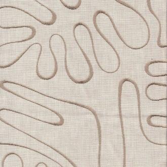 Kisser/Natural - Multi Purpose Fabric Suitable For Drapery
