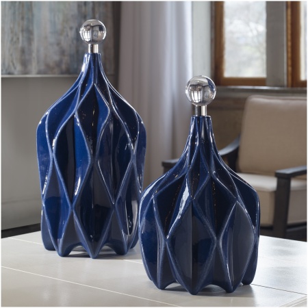 Uttermost Klara Geometric Bottles