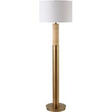 Knox-Travertine Floor Lamp