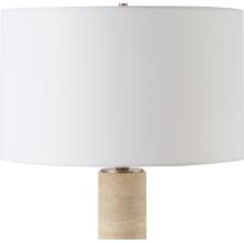 Knox-Travertine Floor Lamp