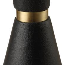 Layla-Black Tapered Floor Lamp
