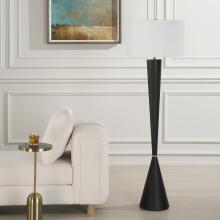 Layla-Black Tapered Floor Lamp