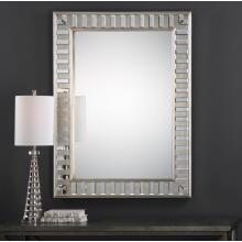 Lanester-Silver Leaf Mirror