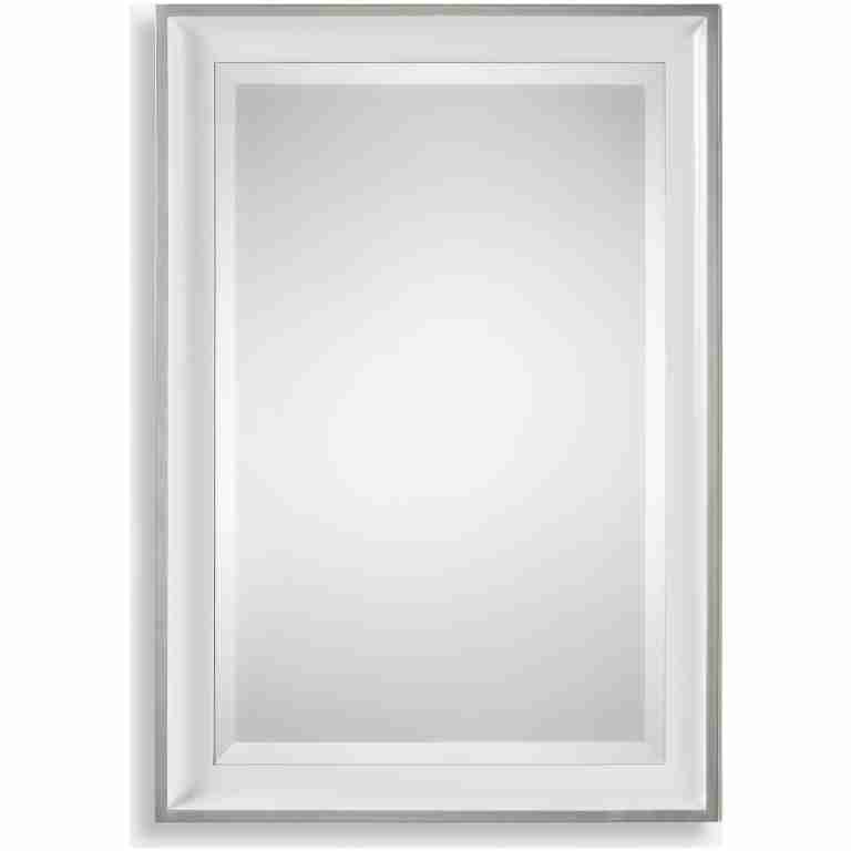 Lahvahn-White Silver Mirror