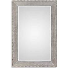 Leiston-Metallic Silver Mirror