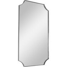 Lennox-Nickel Scalloped Corner Mirror