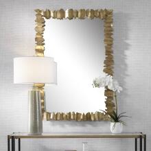 Lev-Antique Gold Mirror