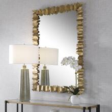 Lev-Antique Gold Mirror