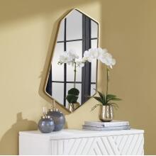 Linneah-Large Gold Mirror