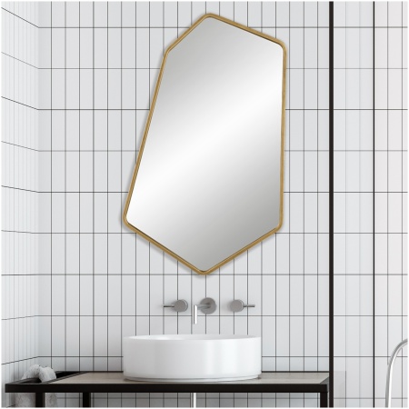 Uttermost Linneah Large Gold Mirror