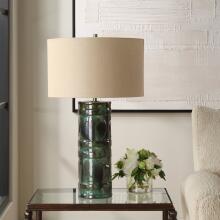 Loch-Green Glaze Table Lamp